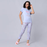 Evolove Grey Super Soft Most Comfortable Pajama Set